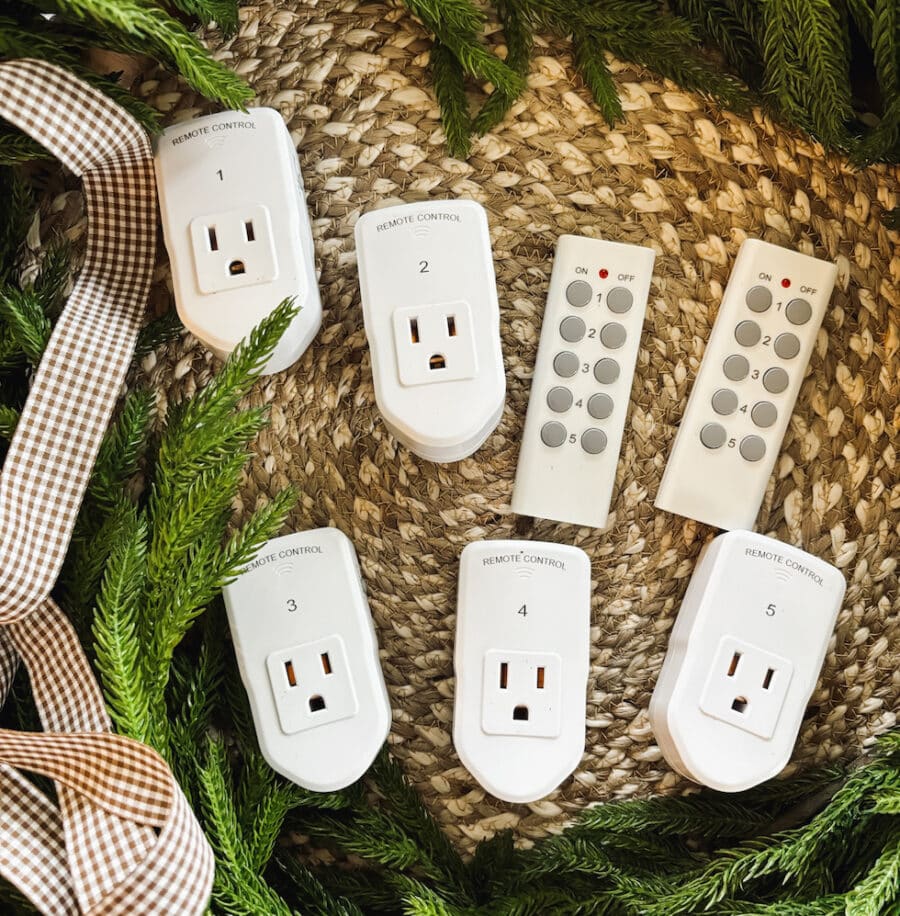Make Any Room Cozier with These Handy Remote Control Outlets for Lamps and Christmas Trees!