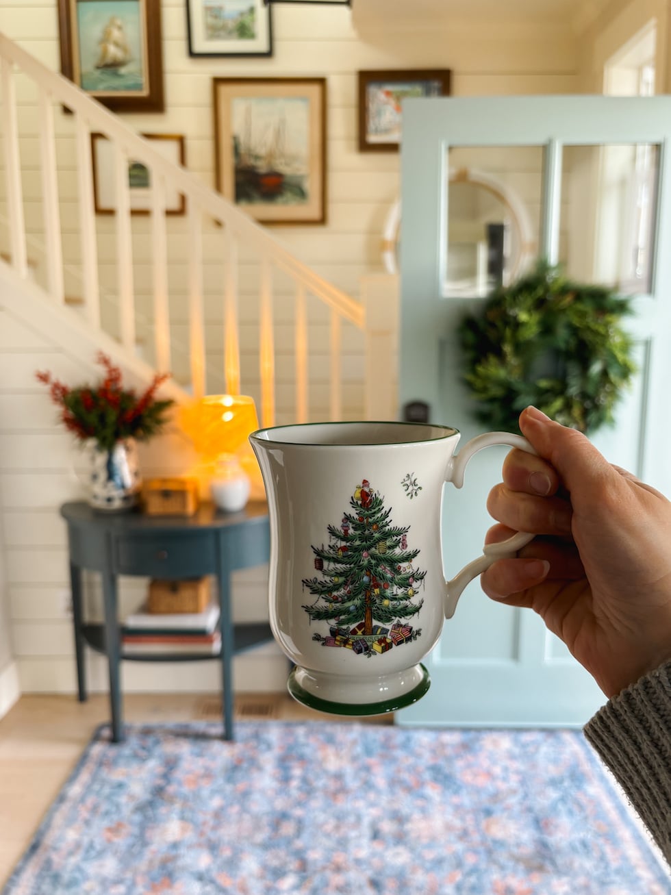 spode christmas tree mug the inspired room