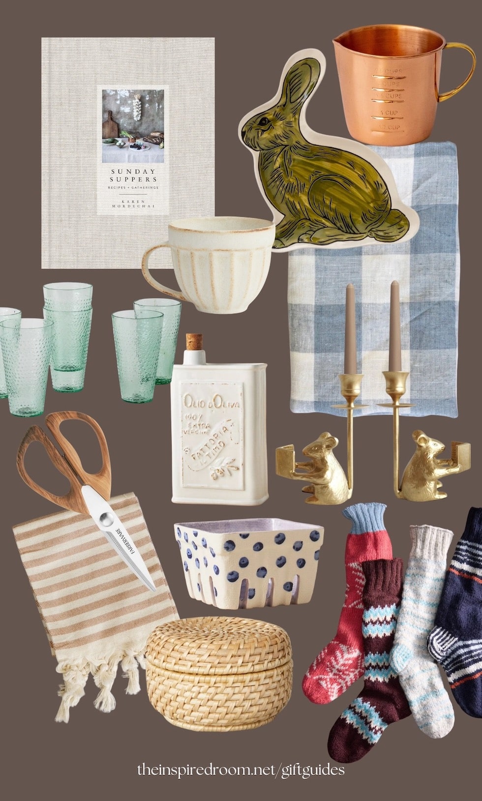 Gift ideas for the homebody, click through to the blog post for more ideas and all sources