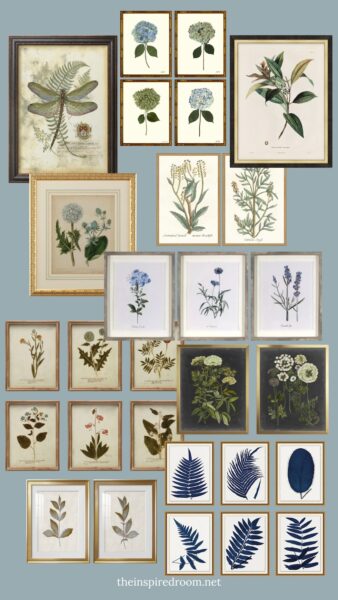 Botanical Art Round Up (Spring Decorating)