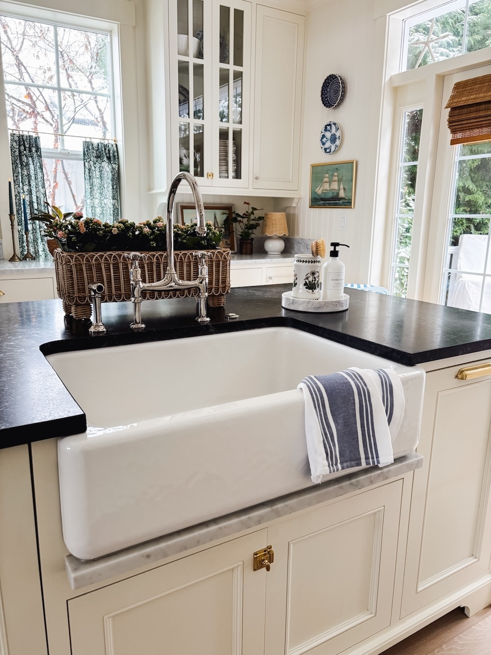 cozy cottage kitchen farmhouse sink the inspired room