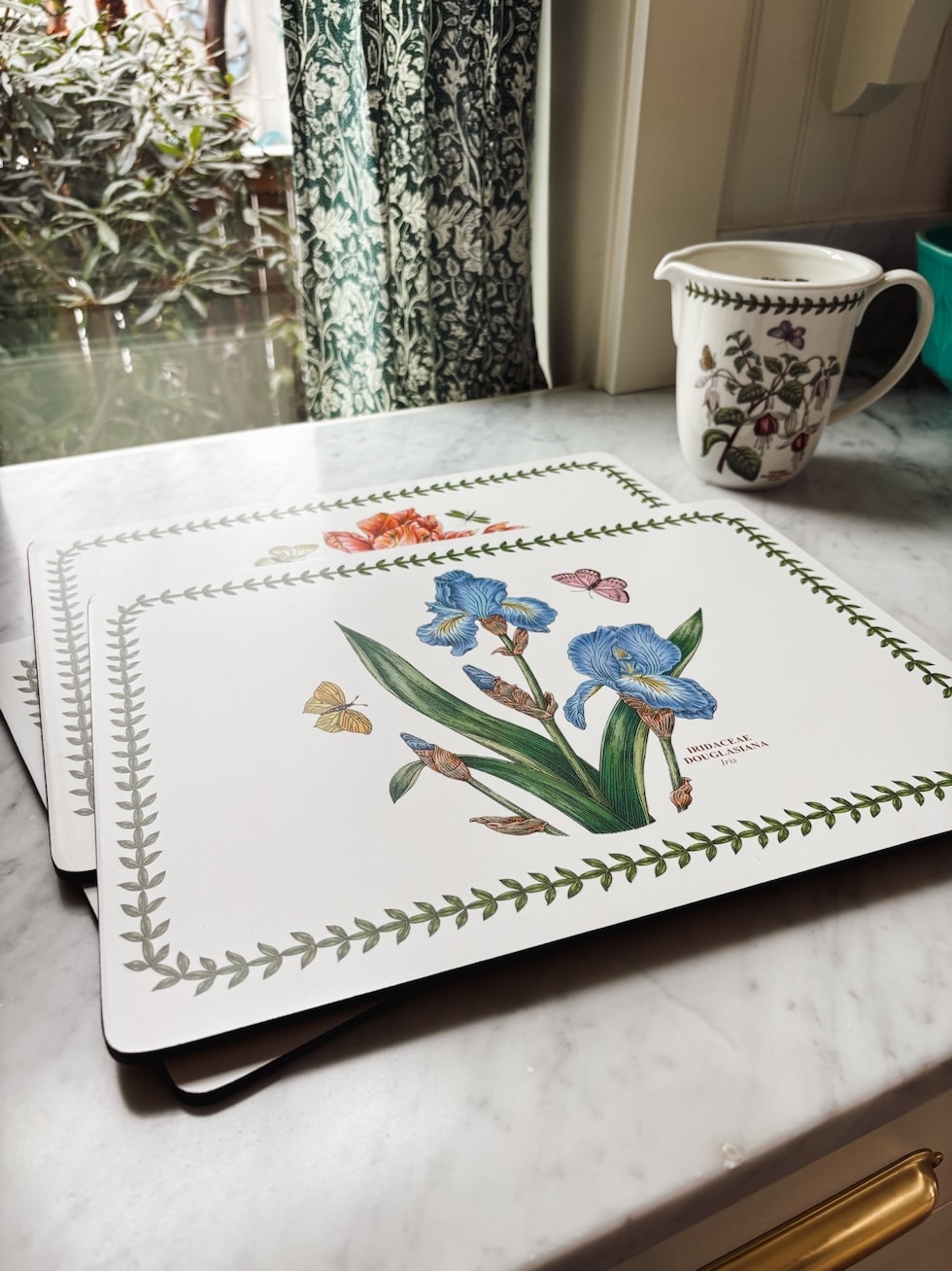 cozy kitchen botanical portmeirion cork placemats the inspired room.JPG