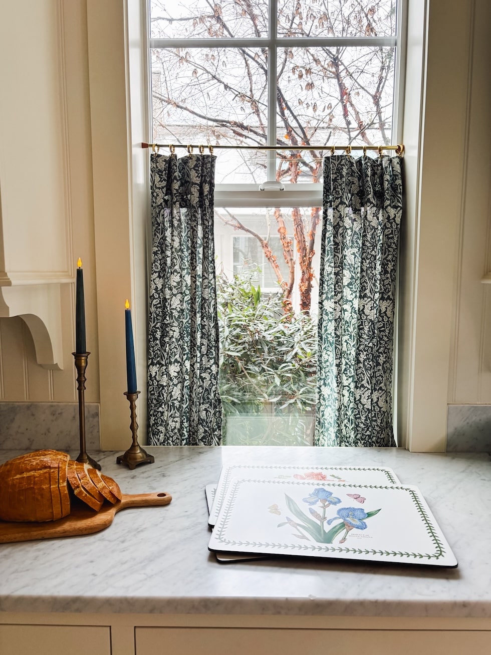 cozy kitchen botanical portmeirion placemat the inspired room