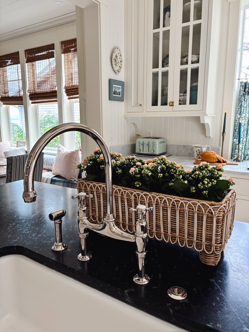 spring planter kitchen island sink the inspired room cottage