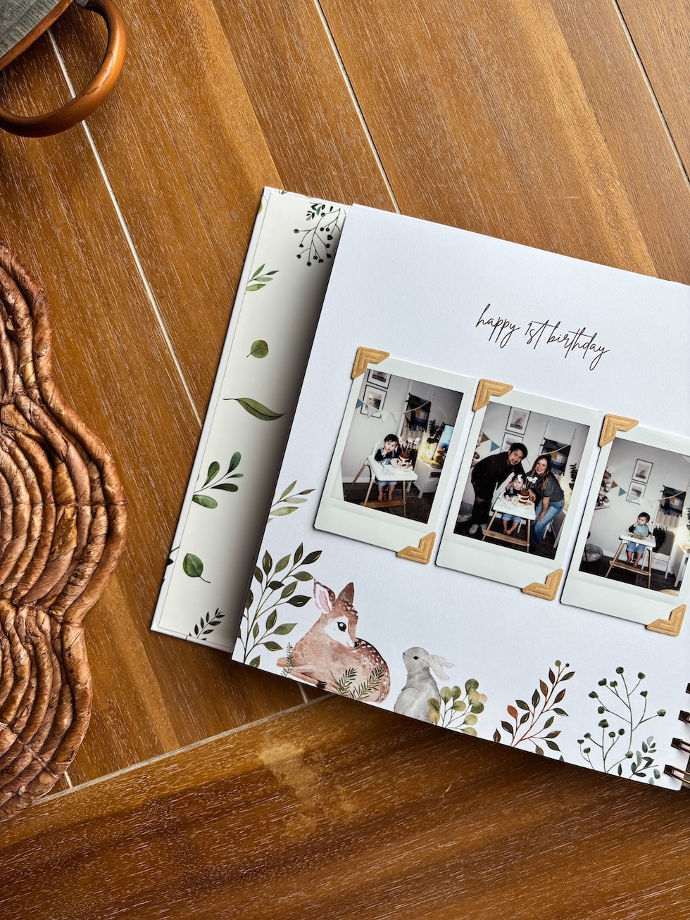 baby album scrapbook