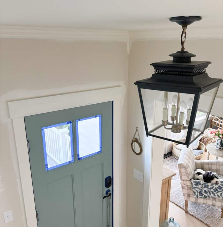 An Entry Refresh in Progress + New Front Door Color