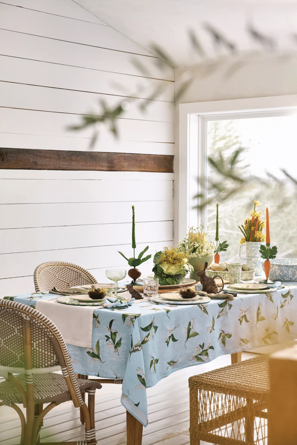 pretty spring dining room terrain