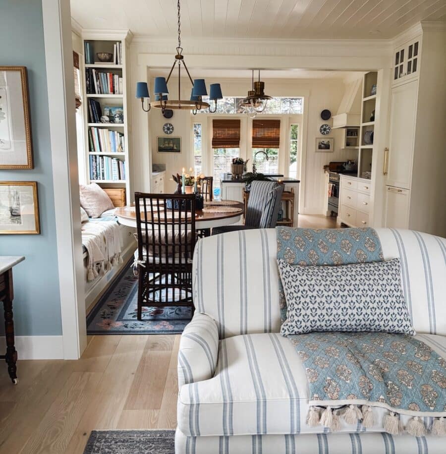Cottage Style Pillow Pairings for Spring & Summer in my Living Room!