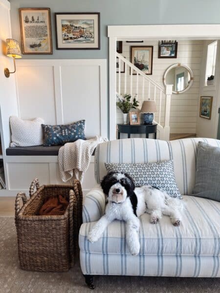 Our Coastal Cottage Living Room Makeover
