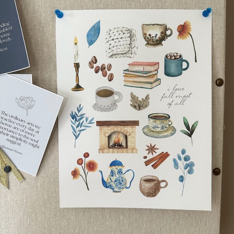 'I Love Fall Most of All' Printable Download