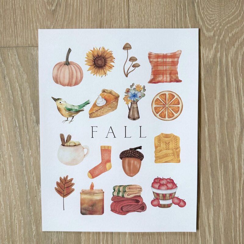 'Fall' Printable Download