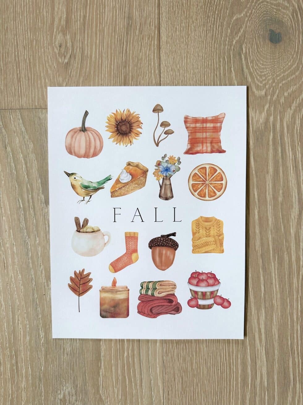 'Fall' Printable Download