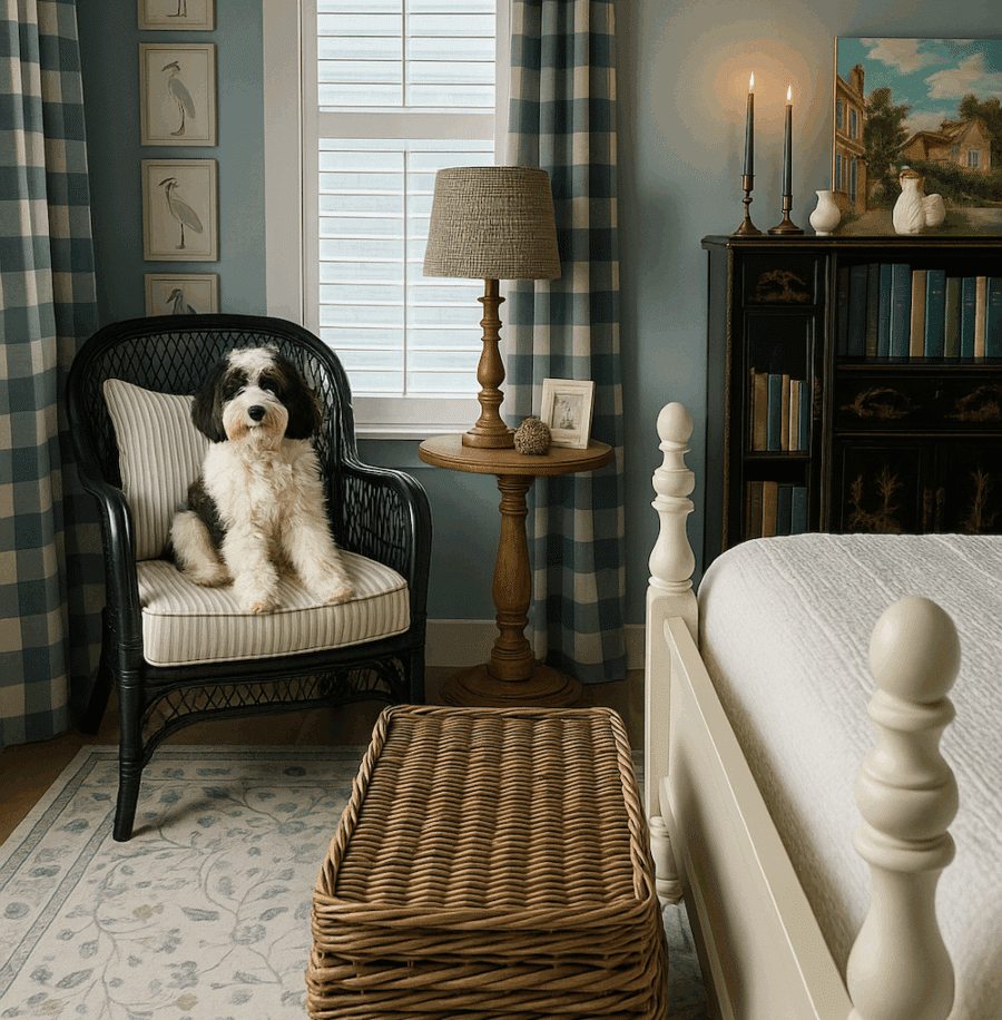 Bedroom Paint Color Indecision (and Do We Like Stripes?)