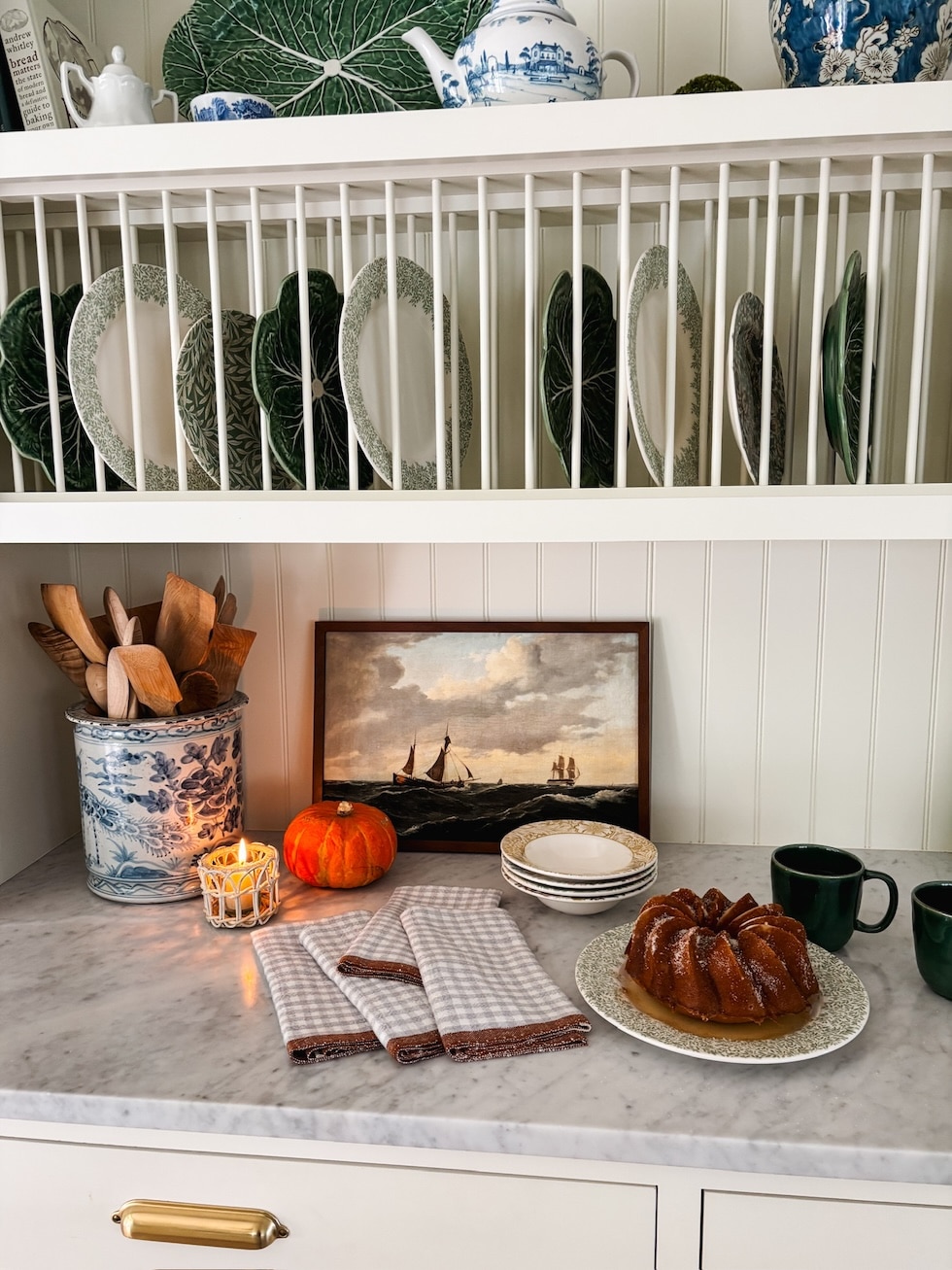 Our Cozy Fall Kitchen + Apple Cider Donut Bundt Cake Recipe Our Cozy Fall Kitchen + Apple Cider Donut Bundt Cake Recipe