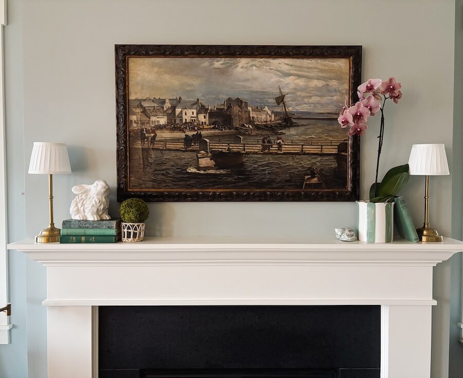 An Early Spring Mantel + Spring Shop 2026