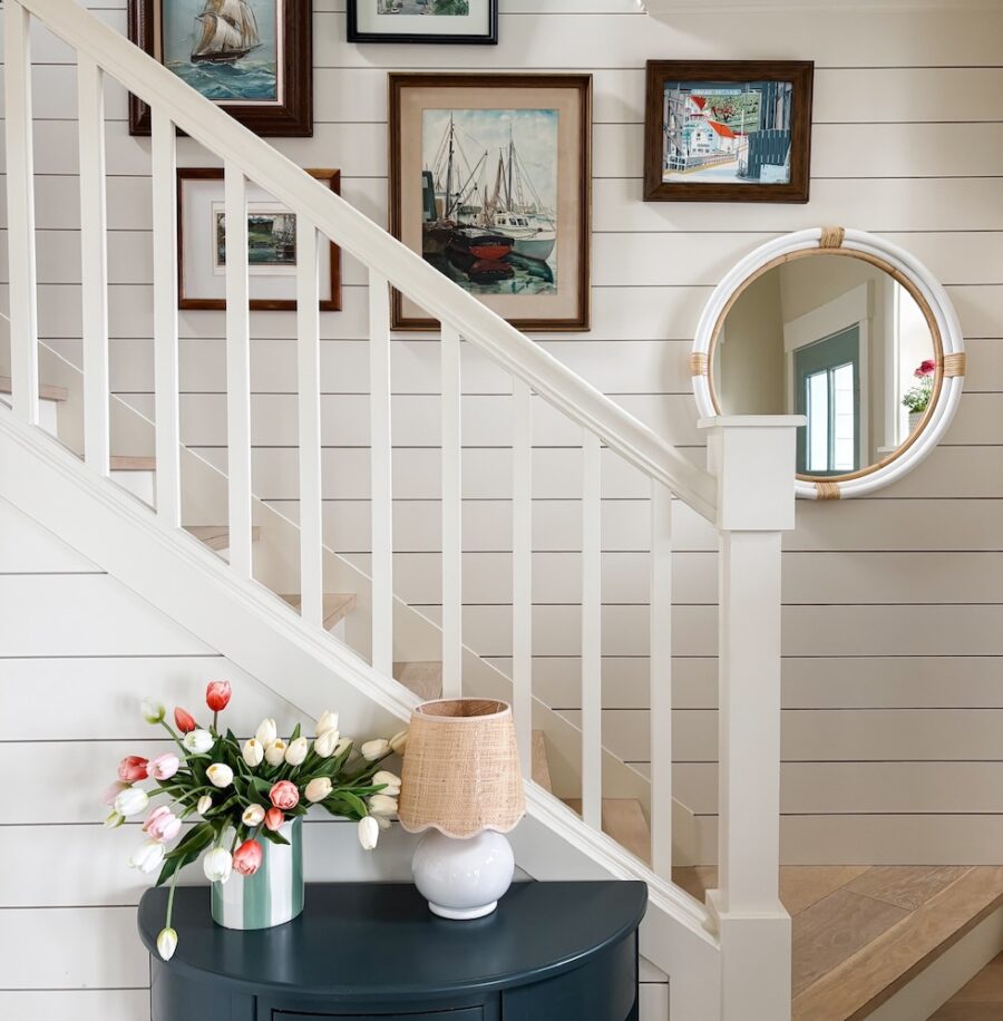 Spring in the Entry (and a short story about a light switch)