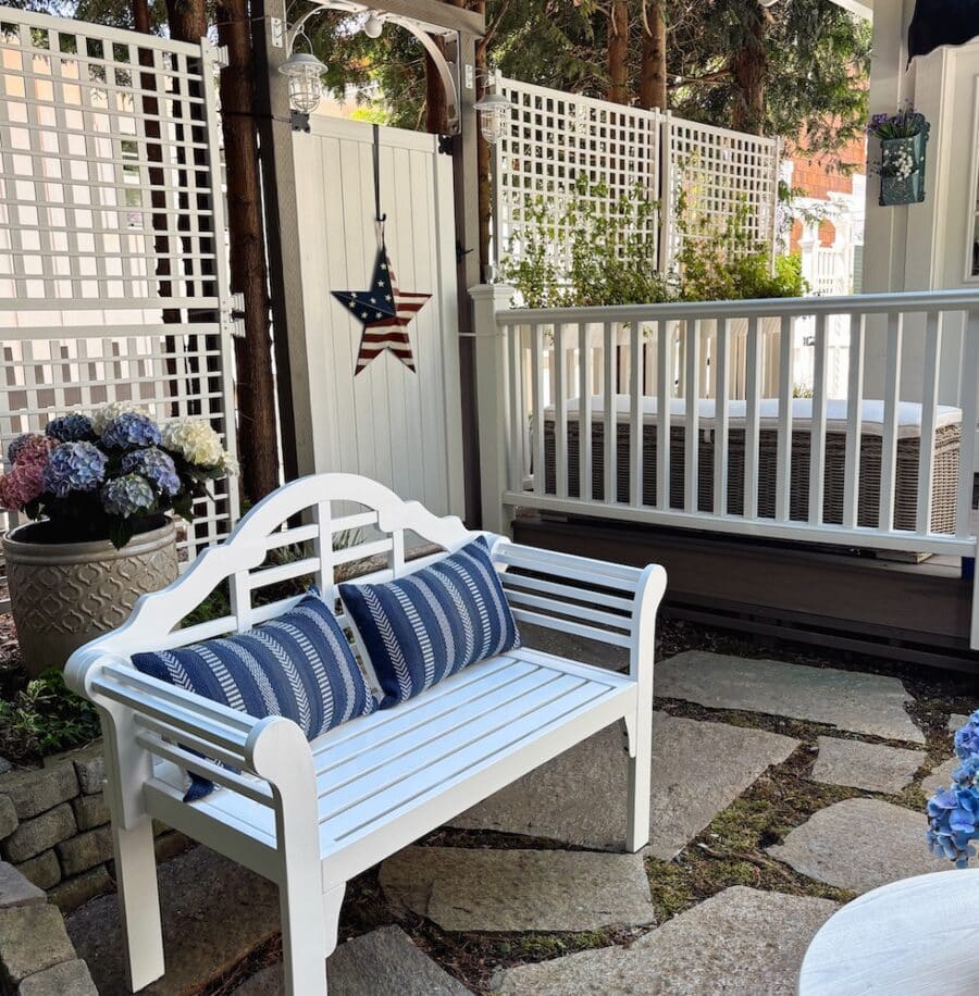 Bringing a Touch of English Charm to the Garden with a Lutyens Bench