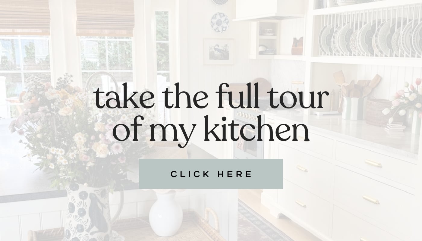 take the tour of my cottage kitchen