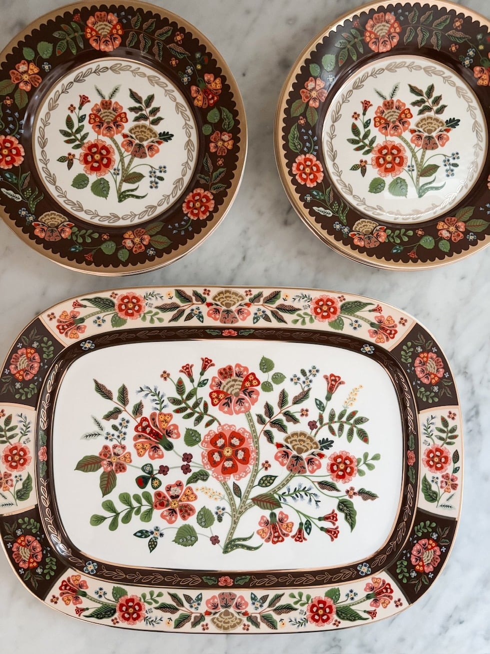 fall dinner plates